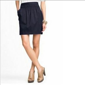 Banana Republic Tulip Skirt in DARK BROWN